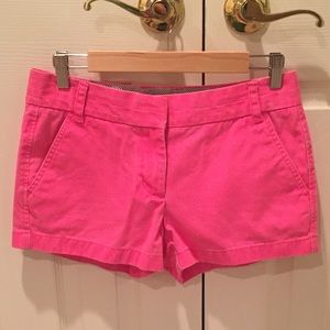 💞 HOT PINK J.Crew Chino shorts 💞